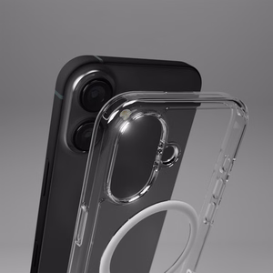 SBS Extreme Mag D3O Magnetinis iPhone 16 Dėklas - Skaidrus