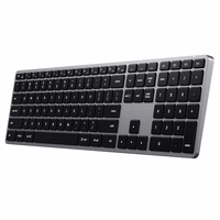 Belaidė QWERTY klaviatūra Satechi Slim X3 ST-BTSX3M kosminės pilkos spalvos