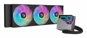 DeepCool LT360 ARGB procesoriaus „viskas viename“ skystasis aušintuvas 12 cm juodas 1 vnt.