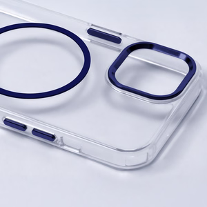 Clear Thin Mag dėklas iPhone 17 6,3" mėlynas