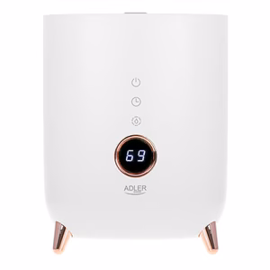 Adler AD 7972 Humidifier 23 W Water tank capacity 4 L Suitable for rooms up to 35 m² Ultrasonic Humidification capacity 150-300 ml/hr White