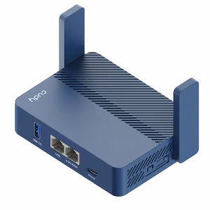 Cudy AX3000 belaidis maršrutizatorius Gigabit Ethernet mėlynas