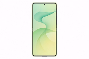 Samsung Galaxy Z Flip8 silikoninis magnetinis dėklas su žiedu, mėtinės spalvos