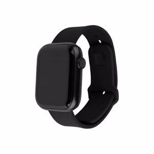 FIXED Sporty FIXSST2-434-BK – силиконовый ремешок для часов, 42/44/45 mm, Apple Watch, 170–235 mm, чёрный