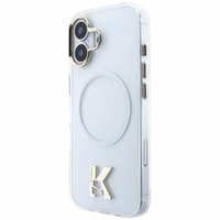 Karl Lagerfeld IML K Head Logo MagSafe Dėklas for iPhone 17 - Clear