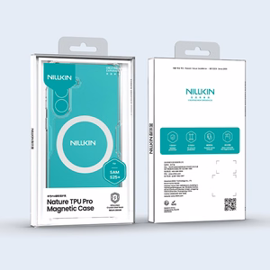 Nillkin Nature TPU Pro Magnetinis dėklas telefonui su MagSafe Samsung S25 - Baltas