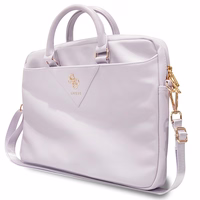 Guess Triangle 4G krepšys 16" nešiojamam kompiuteriui - violetinis