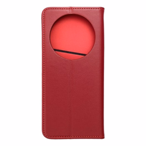 Чехол-книжка для Xiaomi Redmi 14C Smart Pro Book кожаный бордовый
