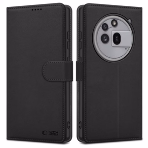 Tech-Protect Dėklas su pinigine Nothing Phone 3A Pro - matinis juodas
