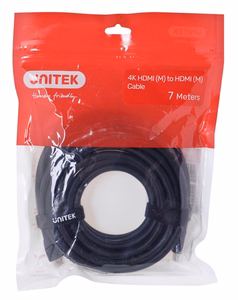UNITEK KABELIS HDMI 2.0, 4K 60HZ, C11068BK, 7M