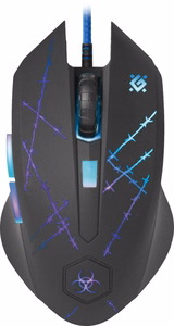 Defender Forced GM-020L mouse Gaming Ambidextrous USB Type-A Optical 3200 DPI
