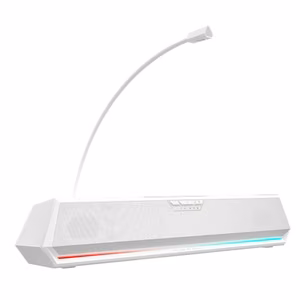 Edifier G1500 BAR – 7.1 erdvinio garso Bluetooth žaidimų garso juosta, baltos spalvos
