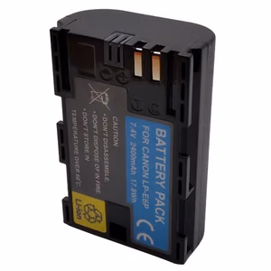 Canon LP-E6P Battery, 2400mAh