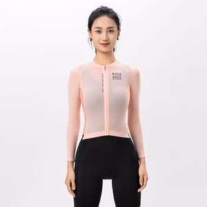Rockbros 15110012012 ROAD TO SKY women's cycling jersey long sleeve L - pink