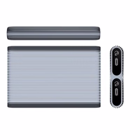 Orico AM2C3-2N dviejų diskų dėklas dviem M.2 NVME USB-C 3.2 10Gb/s diskams - pilkas