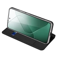 DUX DUCIS piniginės dėklas SKIN PRO XIAOMI 14 juoda