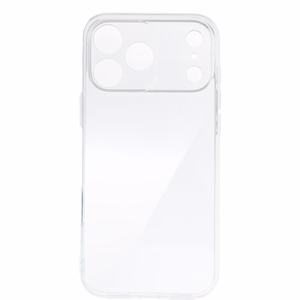 Dėklas telefonui Iphone 17 Pro Max 2 mm - puikiai tinka - skaidrus