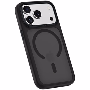 Benks Magnetic Mist dėklas su metaliniu rėmeliu (C.K.FF.AP.BK.0073) iPhone 18 Pro Max/17 Pro Max, juodas, su kameros valdymo mygtuku