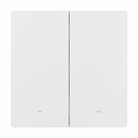 Išmanusis jutiklinis sieninis jungiklis Sonoff ZBM5-2C-86W (2 kanalai) Zigbee