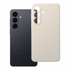 Dėklas Samsung S26 PLUS Forcell F-Protect Rubber Premium suderinamas su MagSafe antikinė balta