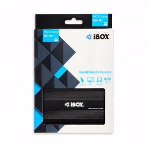 iBox HD-01 HDD korpusas Juoda 2.5"