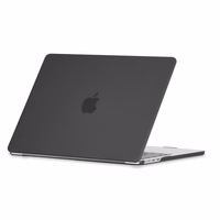 Tech-Protect SmartShell dėklas MacBook Air 13" M2 / M3 / 2022-2024 - matinė juoda