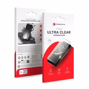 Forcell itin skaidrus apsauginis stiklas – Samsung Galaxy A53 5G, juodas