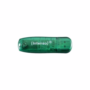 USB atmintinė USB2 8GB žalia Intenso