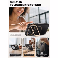 Supcase IBLSN Ares Flip Mag Magnetinis dėklas telefonui iPhone 17 Pro - auksinis