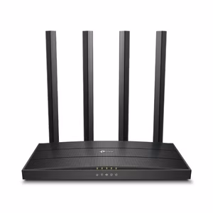 TP-Link ARCHER C6 V4.0 belaidis maršrutizatorius Gigabit Ethernet dviejų dažnių (2.4 GHz / 5 GHz) juodas