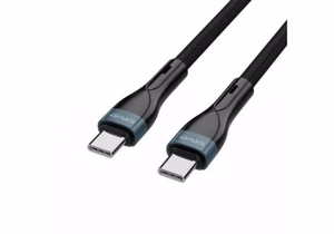 USB-C į USB-C laidas PremiumCord 60W 1 m, juodas