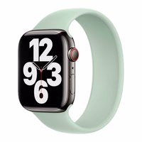 APPLE DIRŽELIS APPLE WATCH SOLO LOOP 42/44/45MM SIZE 9 MINERAL GREEN be pakuotės