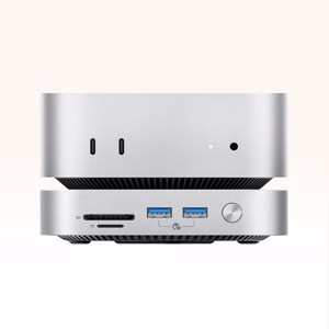 "Orico MiniLink 9-in-1" doko stotis su M.2 SSD kietojo disko įkrova - sidabrinė