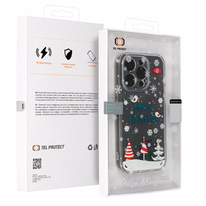 TEL PROTECT Kalėdinis dėklas telefonui Samsung A34 5G Dizainas 4 Skaidrus