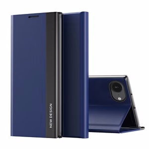 Чехол Sleep Case Pro для iPhone 16e / 17e с откидной крышкой и подставкой - синий