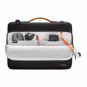 TOMTOC Defender-A40 nešiojamo kompiuterio krepšys per petį 16" (juodas)