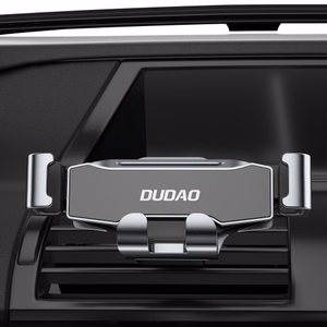Automobilinis laikiklis Dudao F11Pro juodas (nemagnetinis / oro groteles)
