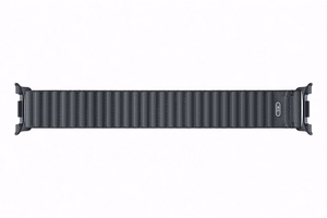 Juodas „Samsung SVL33LK Fabric Band“ medžiaginis laikrodžio dirželis (M/L), skirtas „Galaxy Watch9“ ir „Galaxy Watch8“