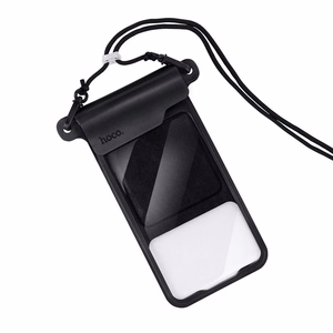 Atsparus vandeniui dėklas mobiliajam telefonui Hoco BAG31 juodas