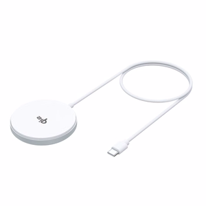 "Forever MAWC-300" magnetinis belaidis įkroviklis Qi2 15W sidabrinis