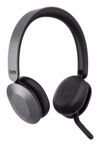 Lenovo 4XD1T60925 ausinės/laisvų rankų įranga belaidė su juostele biurui/skambučių centrui USB Type-C Bluetooth pilka