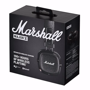 Belaidės ausinės Marshall Major V On-Ear Bluetooth rudos