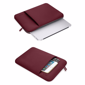 Tech-Protect neopreninis nešiojamojo kompiuterio dėklas 13" - bordo