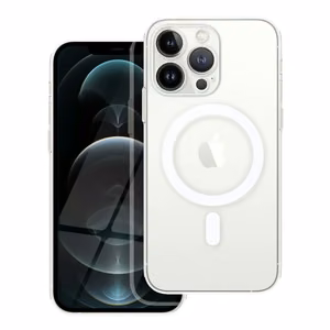 Чехол для iPhone 12 PRO Clear Mag Cover (STR / CAMERA PROTECTION) совместимый с MagSafe прозрачный