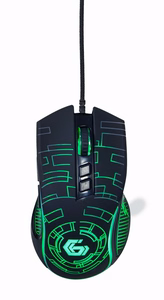 Gembird MUSG-RGB-01 pelė dešiniarankiams USB Type-A 3600 DPI