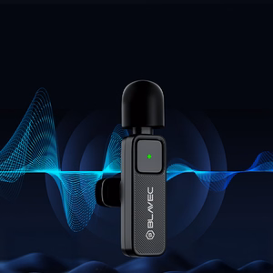 Blavec Lavalier Microphones x 2 MK-01 ClipGo Type C (LMMK01-B) black