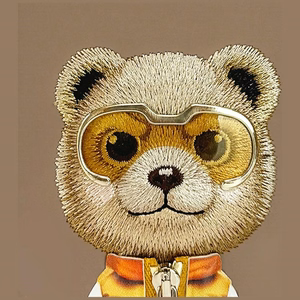 Nimmy Cool&Cute 2.0 Meškių dėklas telefonui iPhone 17 Pro Max - smėlinas