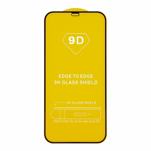 LCD apsauginis stikliukas 9D Full Glue Huawei Y6P juodas