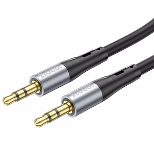 Hoco UPA22 AUX кабель Jack 3,5 мм – Jack 3,5 мм 1 м черный