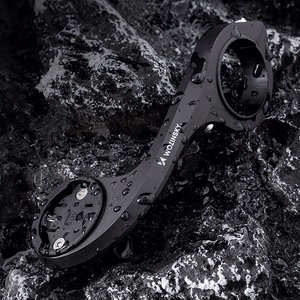 Wozinsky WUG-01B universalus dviračio vairo laikiklis Garmin kompiuteriui, kamerai ir žibintui – juodas
